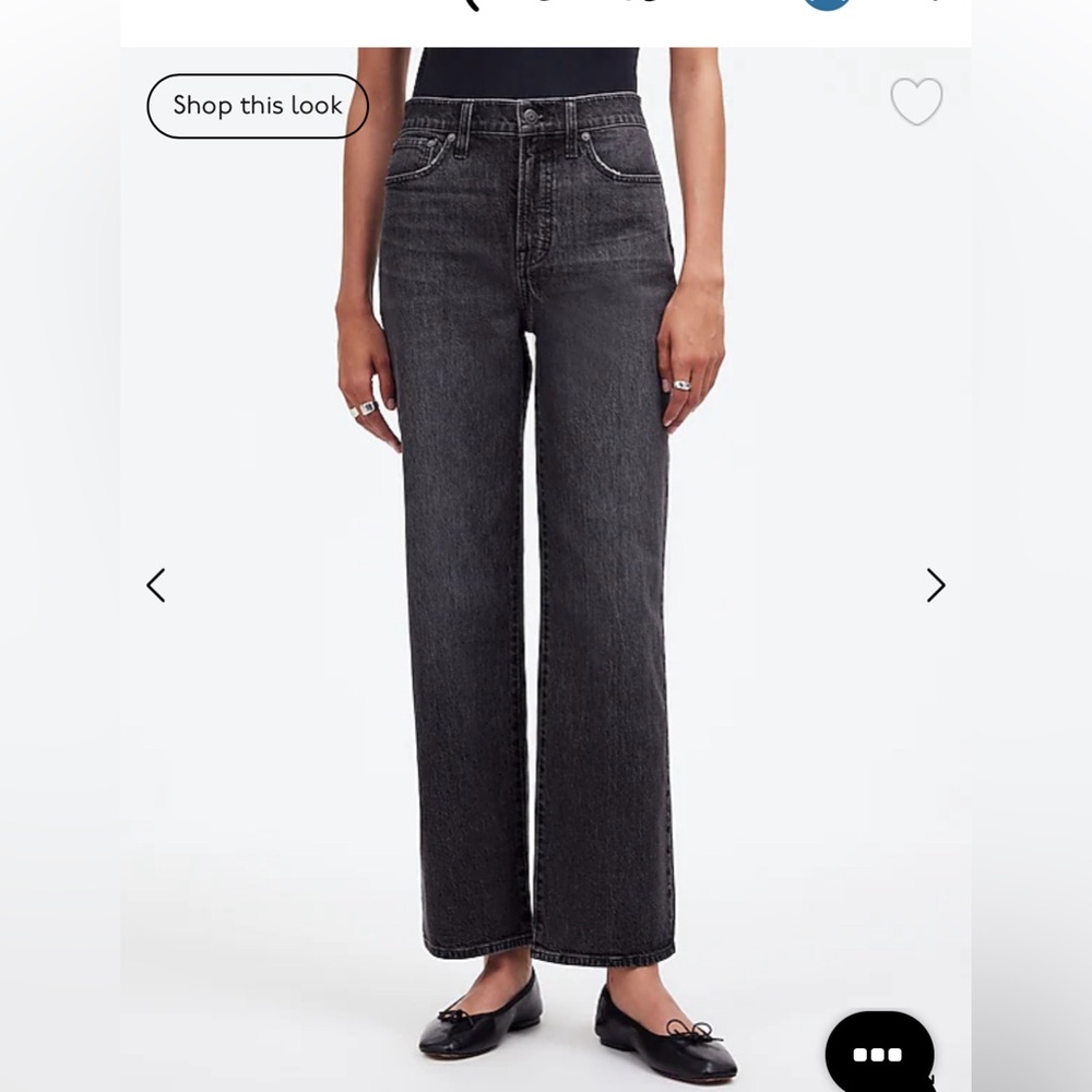 Brand new with tags! Madewell The Perfect Vintage Wide-Leg Crop Jean